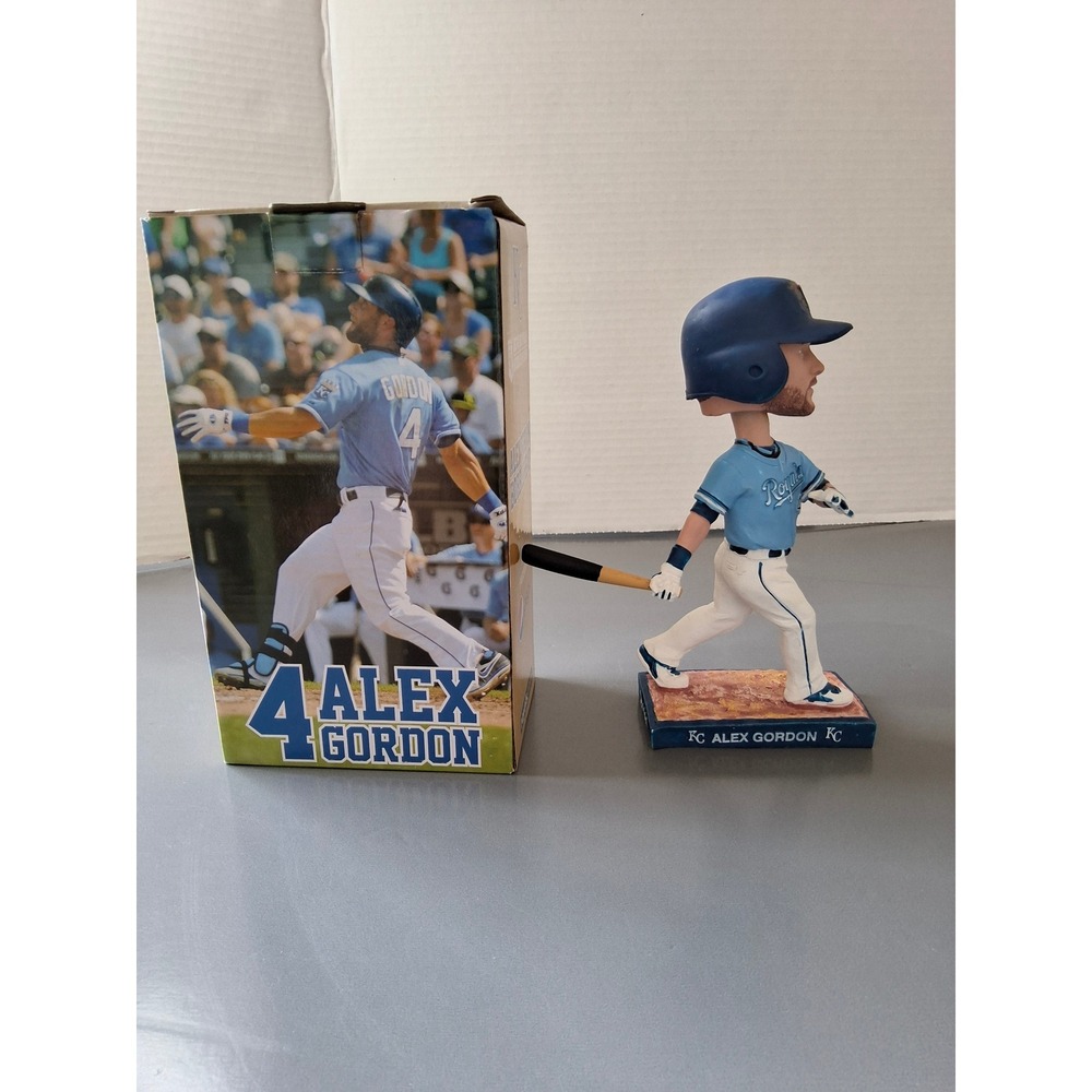 Alex Gordon Kansas City Royals 2014‎ SGA Bobblehead #4 Pepsi Series 3 of 3 Box
